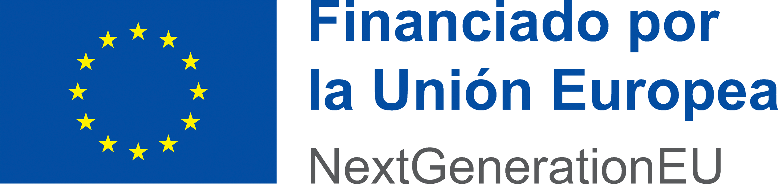 Logo Financiado por la Unión Europea. Nextgeneration EU
